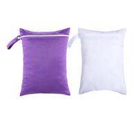 TMTGTS Sac nasal 1/2 pièces étanche 30 × 40 cm Sacs humides pour maternelle avec fermeture éclair Sacs réutilisables pour couches en tissu pour les voyages, la gym, la plage, Mixed9#, 30*40cm