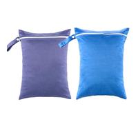 TMTGTS Sac nasal 1/2 pièces étanche 30 × 40 cm Sacs humides pour maternelle avec fermeture éclair Sacs réutilisables pour couches en tissu pour les voyages, la gym, la plage, Mixed13#, 30*40cm