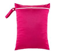 TMTGTS Sac nasal 1/2 pièces étanche 30 × 40 cm Sacs humides pour maternelle avec fermeture éclair Sacs réutilisables pour couches en tissu pour les voyages, la gym, la plage, 12 #, 30*40cm