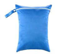 TMTGTS Sac nasal 1/2 pièces étanche 30 × 40 cm Sacs humides pour maternelle avec fermeture éclair Sacs réutilisables pour couches en tissu pour les voyages, la gym, la plage, 1#, 30*40cm