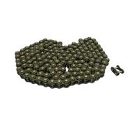 Tmuare Chaîne de pignon pour mini moto 25H 158 maillons avec maillon maître de rechange pour 47cc 49cc 2 temps Pocket Bike Dirt ATV Quad 4 roues