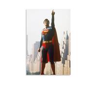 TMWHONG Poster de film SuperMan The Christopher Reeve Story - Art sur toile - Décoration murale - 40 x 60 cm