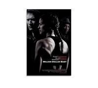 TMWHONG Poster du film « Million Dollar Baby » sur toile pour décoration murale de bureau ou maison 30 x 45 cm