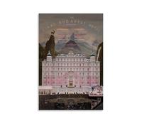 TMWHONG Poster du film The Grand Budapest Hotel (1) - Art sur toile - Décoration murale pour bureau et maison - 30 x 45 cm