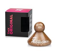 TMX Trigger Original, Appareil de Massage des Points d'Acupression, Détendre ses Muscles, Soulager Mal de Dos et Douleur Cervicale, Automassage des Fascia, en Bois de Hêtre - Naturel