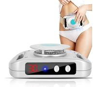 TMXKOOK Machine de cryolipolyse Portable, Graisse de Gel, Corps de Forme, Ventre Mince - Ceinture de brûleur de Graisse pour éliminer et Massage efficaces