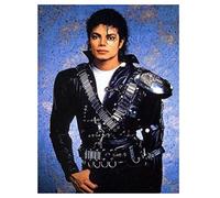 TMXON Kits de peinture au diamant Celebrity Michael Jackson 5D Diamond Art pour adultes, kits de peinture au diamant pour enfants par numéros, kit de peinture au diamant pour 40 x 50 cm