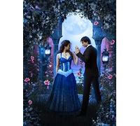 TMXON Peinture diamant 5D The Vampire Diaries - Affiche de broderie diamant - Kit de point de croix - Mosaïque - Décoration murale pour la maison - Cadeau artistique sans cadre - 30 x 40 cm