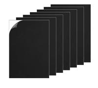 TMZELOA 10PCS 1MM Feuilles de Mousse Auto Adhésives, Plaque de Mousse Autocollante 21 x 30cm Noir Plaque de Mousses Autocollante EVA Foam pour Art, Présentations, École la Protection des Meubles