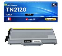 TN-2110 TN2110 TN-2120 TN2120 Toner compatible pour Brother HL2140 HL2150N HL2170W DCP7030 DCP7040 MFC7320 Noir 2600 pages avec puce
