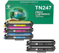 TN-243CMYK TN247 Compatible pour Toner Brother DCP-L3550CDW TN243 Brother TN243CMYK Toner MFC-L3750CDW MFC-L3770CDW HL-L3270CDW HL-L3230CDW HL-L3210CWDCP-L3510CDW MFC-L3730CDN (Pack de 5)