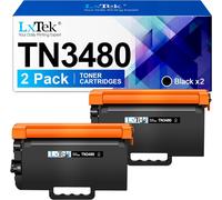 TN 3480 TN3480 Lot de 2 toners Noirs compatibles avec Brother TN-3480 pour Brother HL-L5100DN HL-L5000DN MFC-L5750DW DCP-L5500DN
