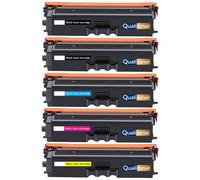TN-423 TN423 TN-421 TN421 compatible Brother pack 5 toners 2 Noirs Cyan Magenta Jaune HL-L8360CDW avec puce