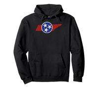 TN Tennessee The Volunteer Mountain 3 Stars State T-Shirt Sweat à Capuche