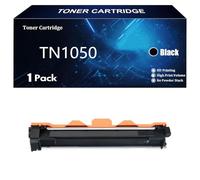 TN1050 Cartouche de Toner Compatible pour Brother HL-1110, 112, 112A, 1210W, 1212W, DCP-1510, 1512, 1512A, 1610W, 1612W et MFC-1810 1910W Imprimantes,Black- 1 Pack
