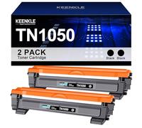 TN1050 Cartouche de Toner Compatible pour Brother TN-1050 pour DCP-1510 DCP-1512 DCP-1610W DCP-1612W MFC-1810 MFC-1815 MFC-1910W MFC-1915W HL-1110 HL-1112 HL-1210W HL-1212W (2 Noir)