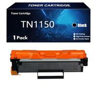 TN1150 Cartouche de Toner de Remplacement pour Brother TN1150 TN-1150 TN 1150 Compatible pour Brother HL-L1240W 1242W 1242WXL DCP-L1640W L1642W L1642WXL L1660W Imprimantes,Black-1 Pack