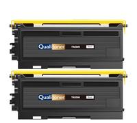 TN2000 TN2005 TN350 Pack 2 Toners compatibles pour Brother DCP 7010 7020 7025 FAX 2820 2825 2920 HL 2020 2030 2032 2035 2040 MFC 7420 7820N Noir avec Puce 2500 Pages