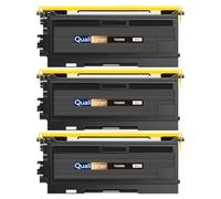 TN2000 TN2005 TN350 Pack 3 Toners compatibles pour Brother DCP 7010 7020 7025 FAX 2820 2825 2920 HL 2020 2030 2032 2035 2040 MFC 7420 7820N Noir avec Puce 2500 Pages