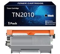 TN2010 Cartouches de Toner Remplacement TN2010 TN2210 pour Brother HL-2240 2240D 2270DW FAX-2940 2845 2840 DCP-7055 7060D 7065DN 7070DW MFC-7860DW 7360N 7460DN Imprimante,Black-1 Pack