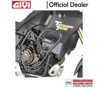 TN2158 GIVI Paramoteur Antichocs Noir Tubulaire Yamaha Tenir 700 2021 2022