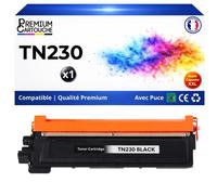 TN230 TN-230BK TN230BK Toner compatible pour Brother DCP 9010CN HL 3040CN HL 3070CW MFC 9120CN 9320CW Noir avec puce 2200 pages