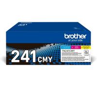 Tn241Cmy Lot De 3 Tn241 / 1 Cyan, 1 Magenta, 1 Jaune Cartouche De Toner Original Pack Couleur Norme Iso Jusqu'À 3 X 1400 Pages
