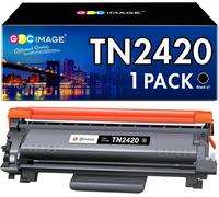 TN2420 Toner Cartouche de Toner Compatible pour Brother TN-2420 TN2410 TN-2410 pour DCP-L2530DW MFC-L2710DW HL-L2350DW HL-L2310D HL-L2370DN DCP-L2510D MFC-L2750DW MFC-L2730DW (1 Noir)