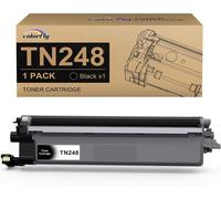 TN248 TN 248 BK Toner Compatible pour Brother DCP-L3520CDW HL-L8230CDW MFC-L3740CDW HL-L3220CW MFC-L8390CDW DCP-L3555CDW MFC-L3760CDW DCP-L3560CDW HL-L3240CDW HL-L-L3240CDW, 1 Noir