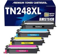 TN248 TN248XL MFC-L8390CDW DCP-L3560CDW Toner: Compatible pour Brother TN-248XL MFC-L3760CDW TN-248 TN 248XL 248 HL-L3240CDW DCP-L3520CDWE MFC-L8340CDW HL-L8240CDW TN-248VAL TN-248CMYK