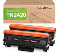 TN248XL Lot de 2 toners compatibles avec Brother TN248XL TN-248XL TN248 TN-248 TN-248, MFC-L3760CDW, MFC-L3740CDW, DCP-L3560CDW, HL-L3240CDW (avec puce)