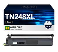 TN248XL Noir TN-248BK TN248XL TN 248 Toner TN-248XL Compatible avec Brother TN248 TN-248 pour Brother MFC-L3760CDW Toner MFC-L3740CDW DCP-L3560CDW MFC-L3740CDWE HL-L3240CDW MFC-L83900CDW CDW (1 Noir