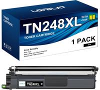 Tn248Xl Tn-248Xl Tn248 Cartouche De Toner Compatible Pour Brother Tn 248 Xl Tn-248 Pour Dcp-L3560Cdw Mfc-L8390Cdw Hl-L3240Cdw Mfc-L3760Cdw Dcp-L3520Cdwe Mfc-L8340Cdw Hl-L8240Cdw (1 Noir)
