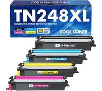 TN248XL TN248 HL-L3240cdw MFC-L3760cdw Toner: Compatible pour Brother TN-248XL TN-248 TN-248CMYK TN-248VAL DCP-L3560cdw DCP-L3520cdwe MFC-L8390cdw MFC-L8340cdw HL-L8240cdw TN 248XL 248