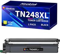 TN248XL TN248 XL Toner Compatible avec TN248 TN-248 pour MFC-L3760CDW Toner DCP-L3560CDW HL-L3240CDW MFC-L3740CDWE HL-L3220CW DCP-L3520CDW MFC-L8390CDW Imprimante (3000 Pages)