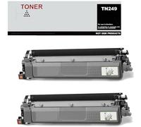 TN249 Lot de 2 toners noirs compatibles avec Brother TN249BK