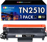 TN2510 TN-2510 Cartouche de Toner Compatible pour TN2510 TN-2510 pour MFC-L2800DW DCP-L2660DW HL-L2400DWE L2445DW L2447DW MFC-L2835DW L2860DW L2827DW DCP-L2620DW 65DW (1 Noir)