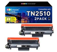 TN2510 TN2510XL TN-2510 XL Compatible avec Brother HL-L2400DWE Toner MFC-L2800DW MFC-L2835DW MFC-L2860DW HL-L2400DW MFC-L2827DW DCP-L2620DW HL-L2445DW DCP-L2660DW DCP-L2660DW DCP-L2620DW 665DW (noir