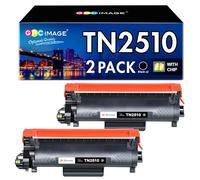 TN2510 TN2510XL TN-2510 XL Compatible avec Brother HL-L2400DWE Toner MFC-L2800DW MFC-L2835DW MFC-L2860DW HL-L2400DW MFC-L2827DW DCP-L2620DW HL-L2445DW DCP-L2660DW DCP-L2660DW DCP-L2620DW 665DW (noir