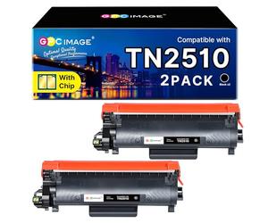 TN2510 TN2510XL TN-2510 XL Compatible avec Brother HL-L2400DWE Toner MFC-L2800DW MFC-L2835DW MFC-L2860DW HL-L2400DW MFC-L2827DW DCP-L2620DW HL-L2445DW DCP-L2660DW DCP-L2660DW DCP-L2620DW 665DW (Noir