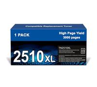 TN2510 TN2510XL TN 2510XL TN-2510 XL Toner Compatible avec Brother HL-L2400DWE HL-L2400DW HL-L2445DW DCP-L2627DWE MFC-L2800DW DCP-L2660DW DCP-L2665DW MFC-L2827DWXL MFC-L2860DWE (1 Noir)