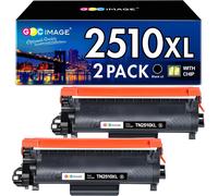 TN2510XL TN-2510XL Cartouche de Toner Compatible pour TN-2510 XL TN2510 XL pour DCP-L2620DW MFC-L2800DW HL-L2400DWE MFC-L2827DW HL-L2445DW DCP-L2660DW MFC-L2860DW (Noir, 2 Pack)