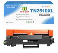 TN2510XL TN-2510XL Toner Cartouche Compatible pour Brother HL-L2400DWE HL-L2445DW MFC-L2800DW MFC-L2827DW MFC-L2835DW L2860DW DCP-L2620DW DCP-L2627DW DCP-L2660DW DCP-L2665DW Imprimante