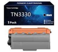 TN3330 Cartouche de Toner Compatible TN3330 TN3380 Remplacement pour Brother HL-5440D 5450DN 5470DW 6180DWT MFC-8510DN 8520DN 8710DW 8910DW 8950DWT DCP-8110DN 8250DN,Black-1 Pack