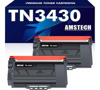 Tn3430 Cartouche De Toner Compatible Pour Brother Tn-3430 Tn 3430 3480 Tn3480 Tn-3480 Hl-L5100Dn Mfc-L5700Dw Hl-L6400Dw Hl-L5200Dw Hl-L5200Dwt Dcp-L5500Dn Dcp-L5600Dn - Noir,Pack De 2