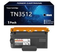 TN3512 Cartouche de Toner Compatible pour Brother TN3512 TN-3512 Toner de Remplacement pour Brother DCP-L5500 L5500DN L6600DW HL-L5000D L5200DW L6250DN MFC-L5700 L5750 L6900DW,Black-1 Pack