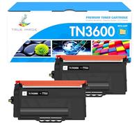 TN3600 TN-3600 Compatible pour Brother TN 3600 TN3600XL Toner pour Brother HL-L5210DN HL-L5210DW HL-L5215DN HL-L6210DW HL-L6410DN HL-L6415DN MFC-L5715DN MFC-L6710DW DCP-L5510DW 2-Noir