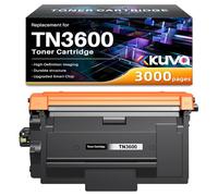 TN3600 Toner (avec Puce) Compatible pour Brother TN-3600 TN3600XL TN3600XXL pour MFC-L5710DW MFC-L5710DN HL-L6210DW DCP-L5510DW MFC-L6910DN HL-L5210DN MFC-L6710DW HL-L5210DW HL-L5215DN (1 Noir)