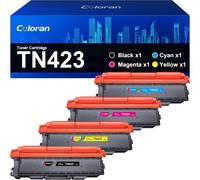 Tn423 Cartouche De Toner Compatible Pour Brother Tn-423 Tn 423 Toner Pour Brother Mfc-L8690Cdw Hl-L8260Cdw Hl-L8360Cdw Mfc-L8900Cdw Tn-421 (4 Pack)