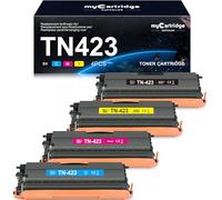 TN423 MFC-l8690CDW Toner TN-423 TN423 MFC-L8900CDW HL-L8260CDW 4-Pack | Compatible avec Brother MFC-L8690CDW MFC-L8900CDW HL-L8260CDW HL-L8360CDW DCP-L8410CDW MFC-L8690CDW Toner